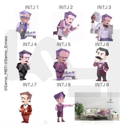 انواع intj پارت ۲🐈‍⬛🦋