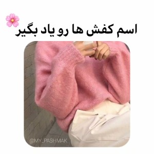 عکس {اسم کفشا رو یاد بگیر🌿}