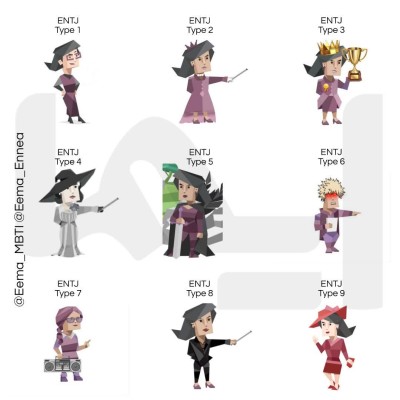 انواع entj پارت ۱ 🐸💕