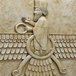 عکس نماد فروهر ایران باستان چیست؟