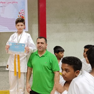 امیرعلی دزک کاراته هرمزگان