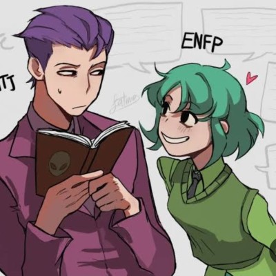 عکس INTJ&ENFP comic