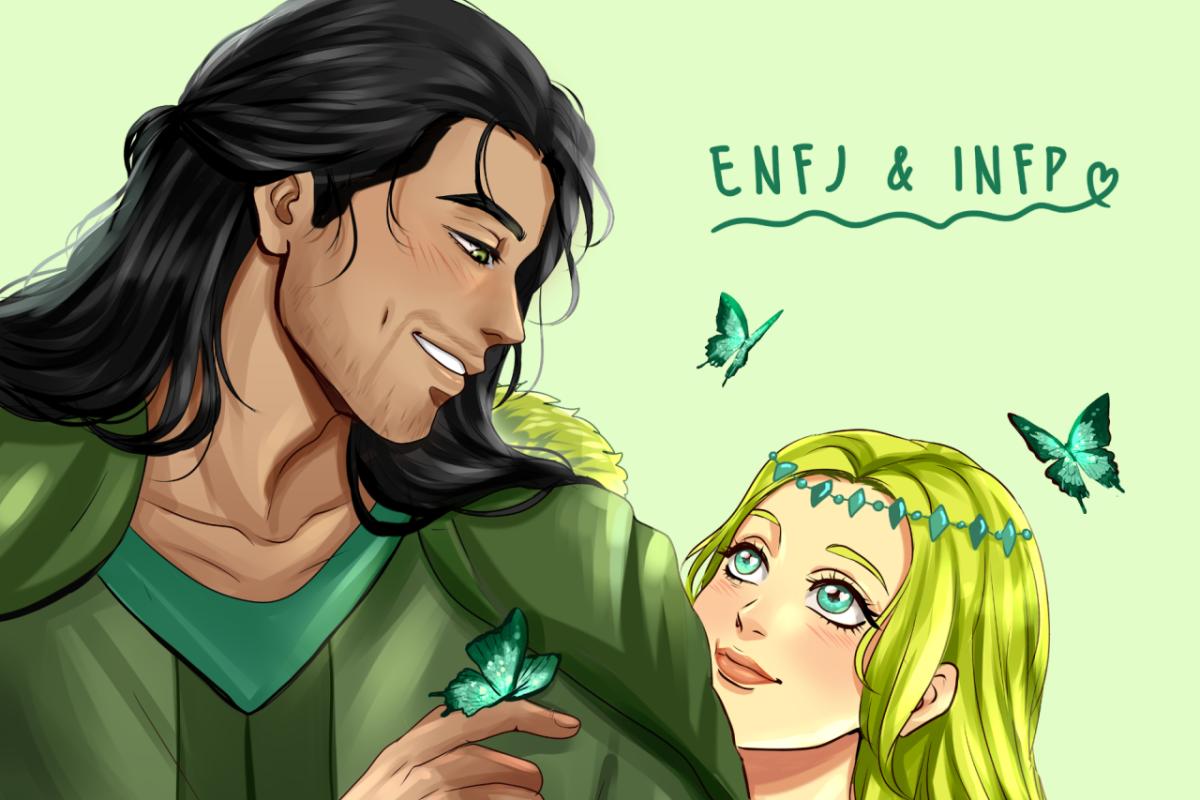 عکس INFJ. ENFJ