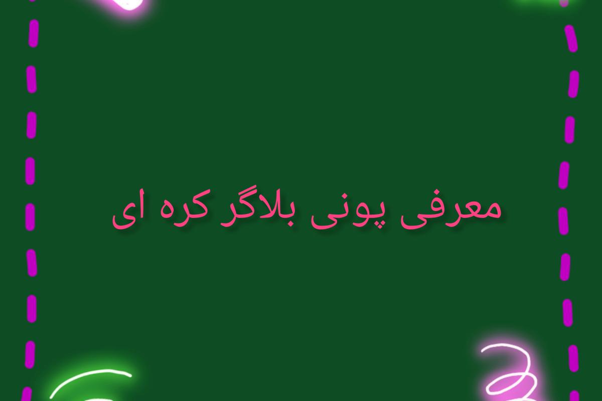 پونی کیه ؟