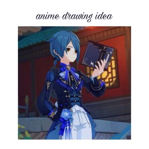 ایده ی نقاشی انیمه ای