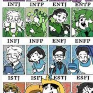 عکس کمیک mbti part 4