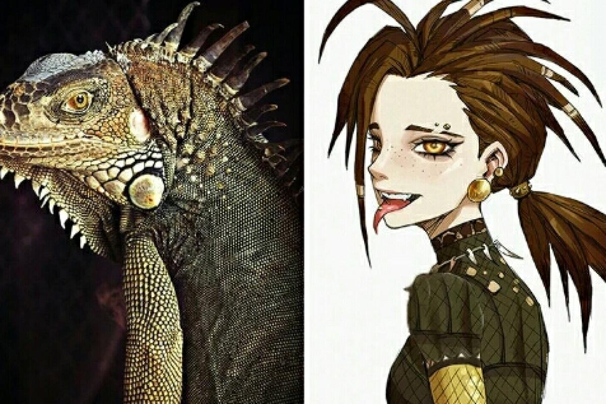 عکس اگه حیوانات انیمه ای بودن