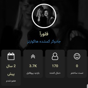 تست کسایی که نباید فراموش بشن p۱