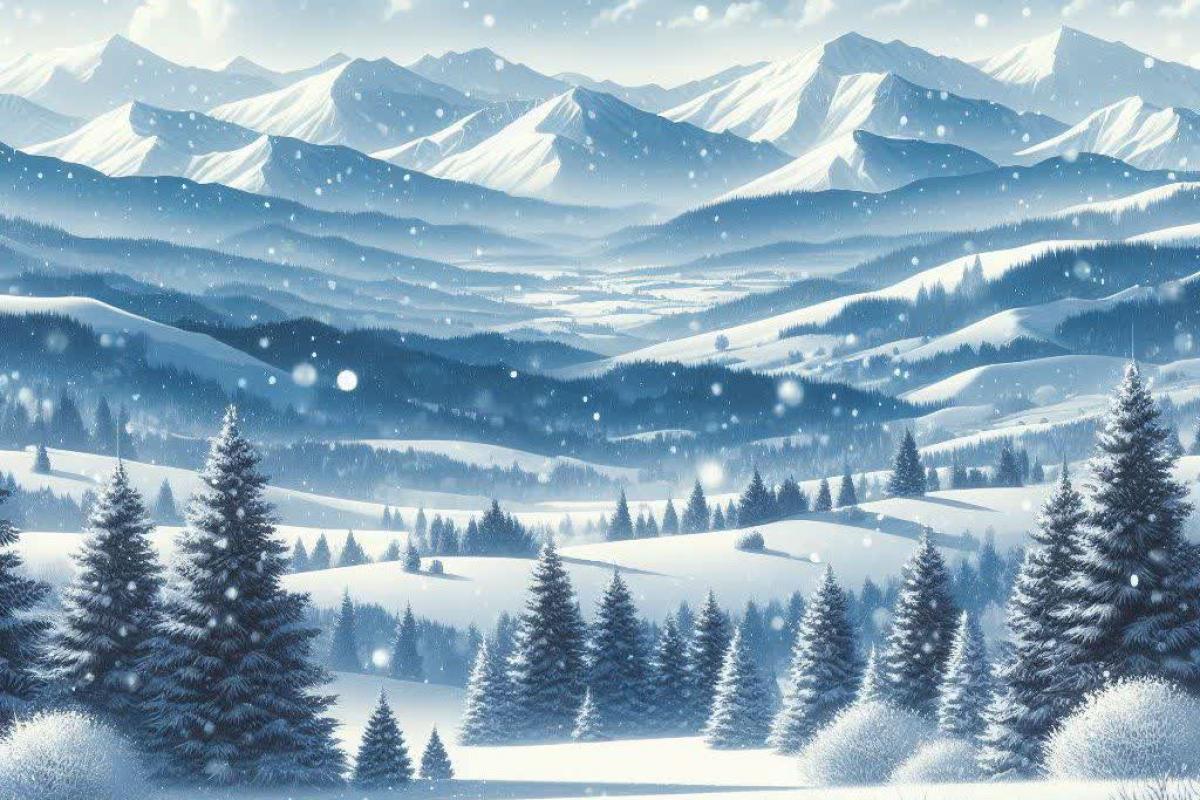 عکس تایپ ها در یک روز برفی❄