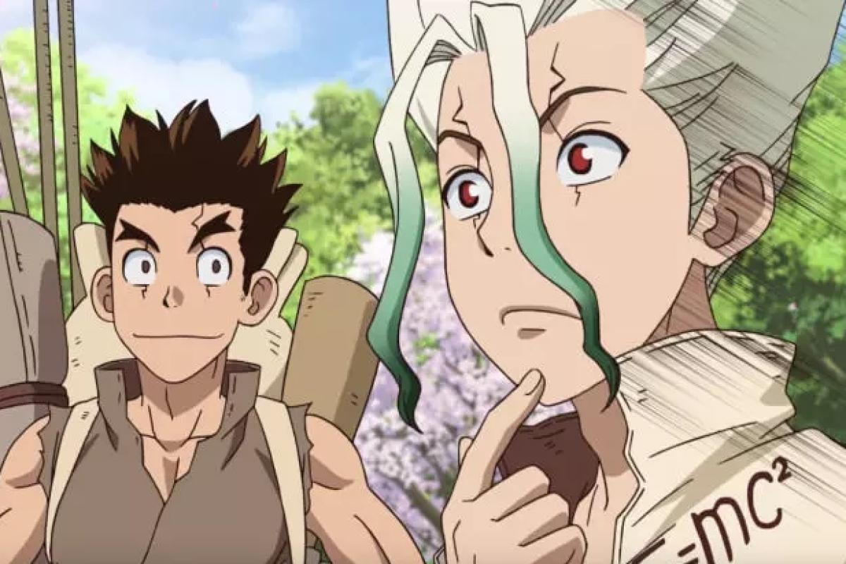 عکس معرفی انیمه دکتر استون