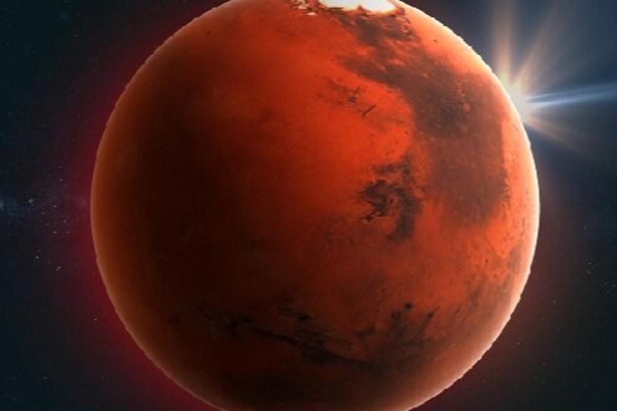 عکس آیا در سیاره مریخ برف می بارد؟