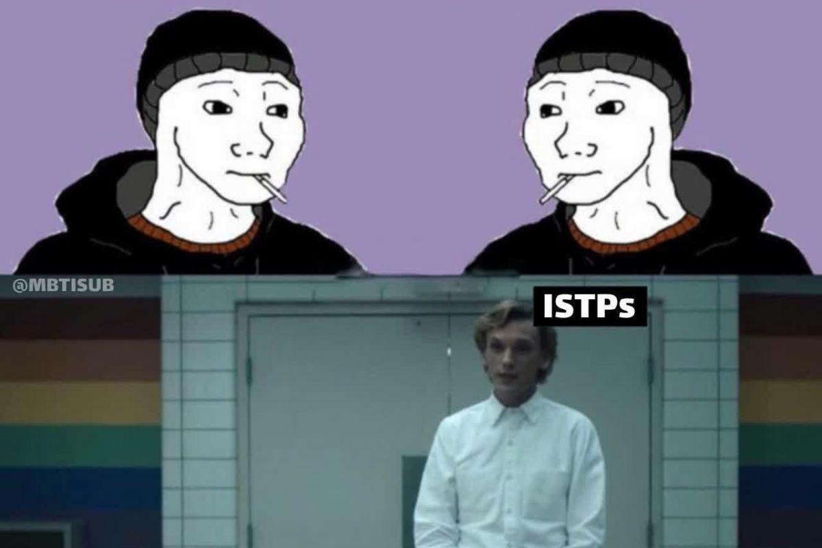 عکس اندکی میم از mbti:))