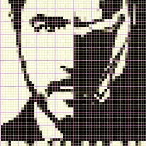 نقاشی پیکسلی از مارول