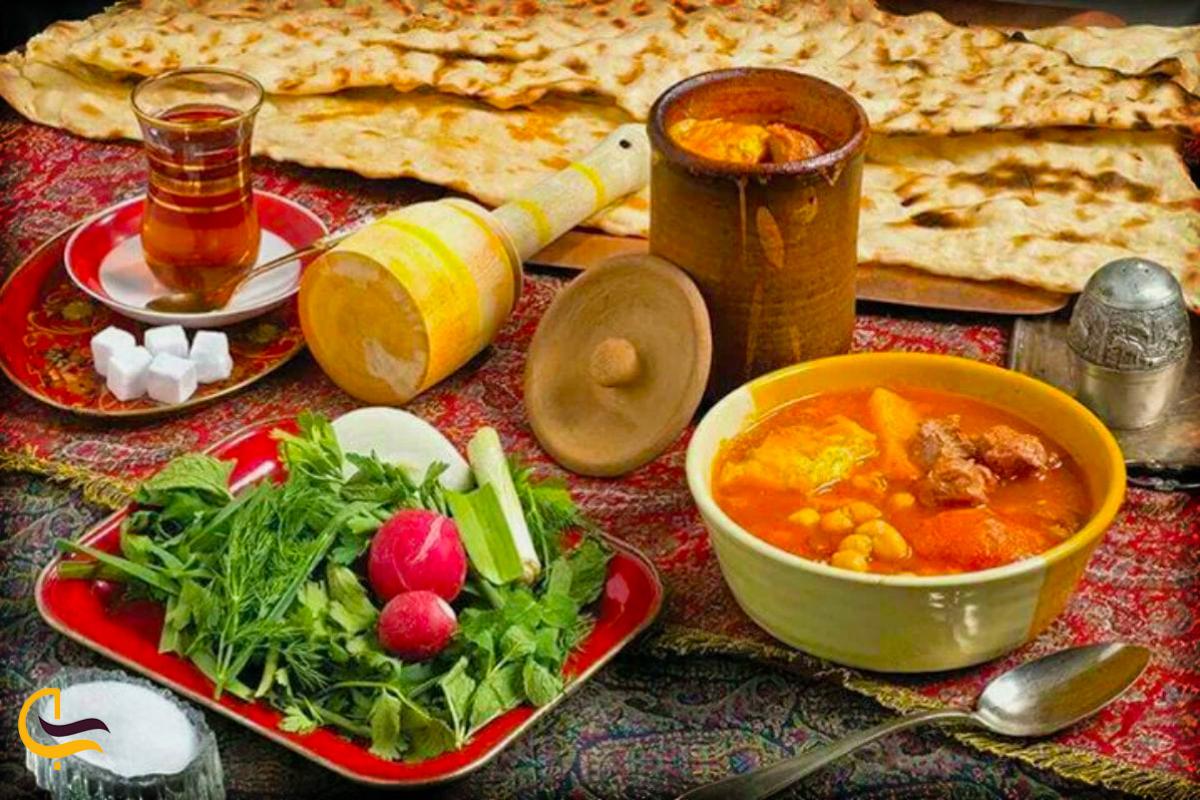 عکس تاریخچه غذا های ایرانی