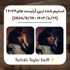 استریم شده ترین آرتیست های ۲۰۲۴