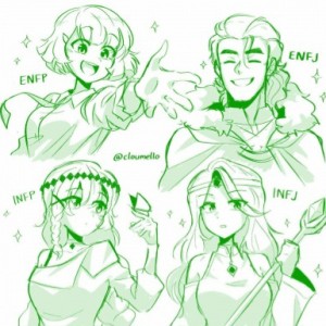 عکس فن آرت از MBTI