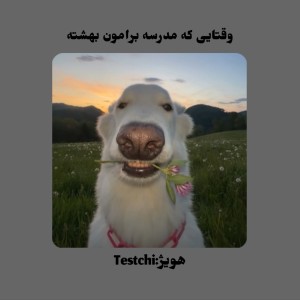 عکس وقتایی که مدرسه برامون بهشته