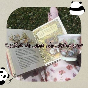 درس میخونی ولی هیچی یاد نمیگیری؟