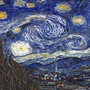 تابلو شب پرستاره؟