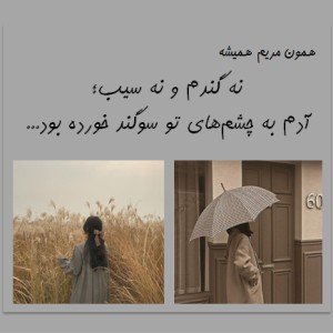 عکس یک قطعه شعر ناب و کمی پنجره