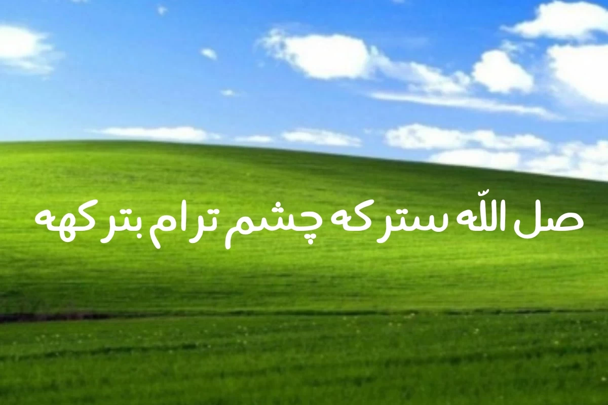 عکس اگهٔ آیدل بؤدی ¿