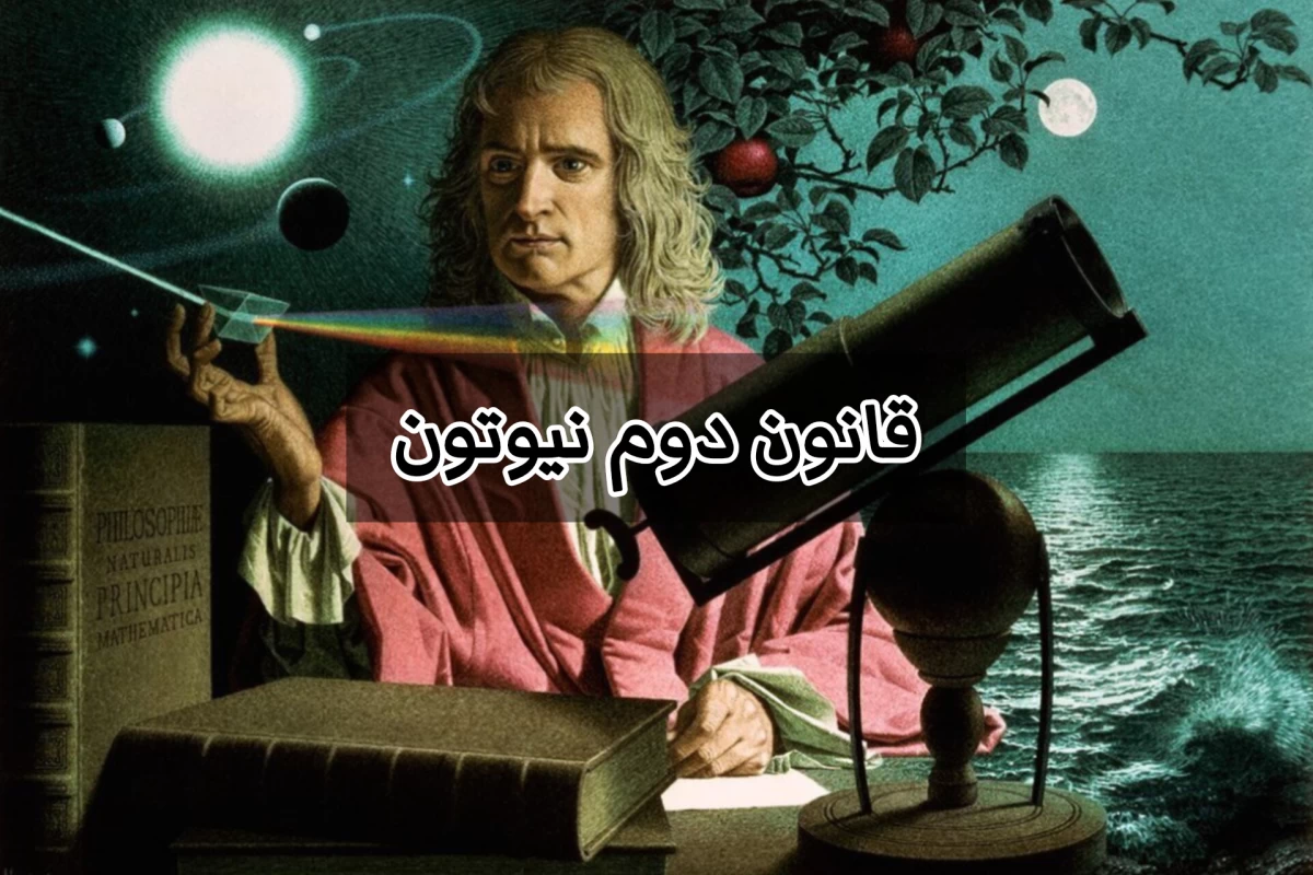 عکس قانون دوم نیوتون