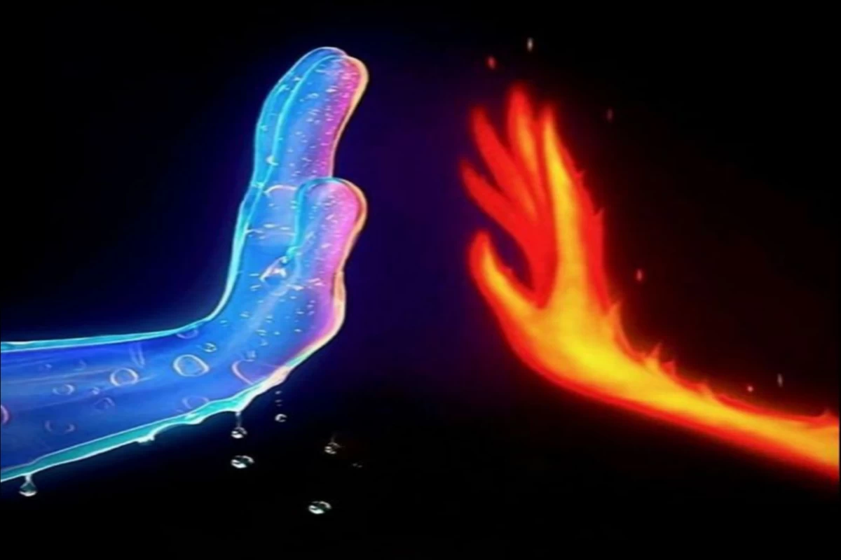 عکس چرا بعضی آتش ها با آب شدیدتر میشوند؟
