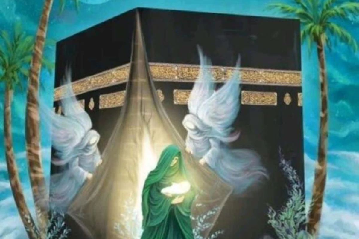 عکس شد کعبه حرمخانه میلاد علی!...