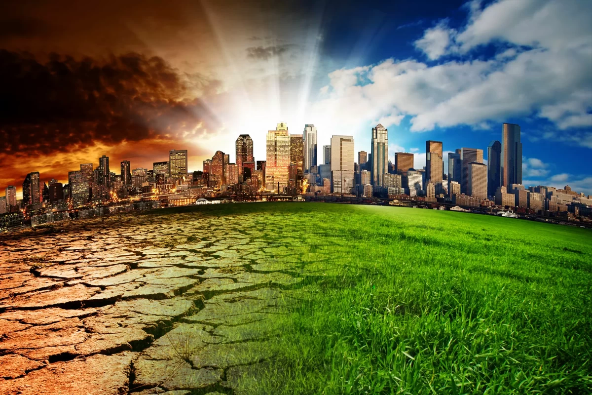 عکس تأثیر جنگل‌زدایی بر گرمایش جهان