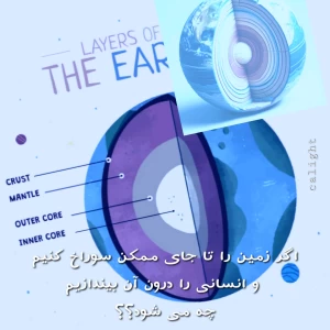 عکس سقوط به عمق زمین؟!