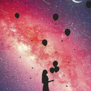 عکس بیو یک عدد دختر فضایی🎀🌚