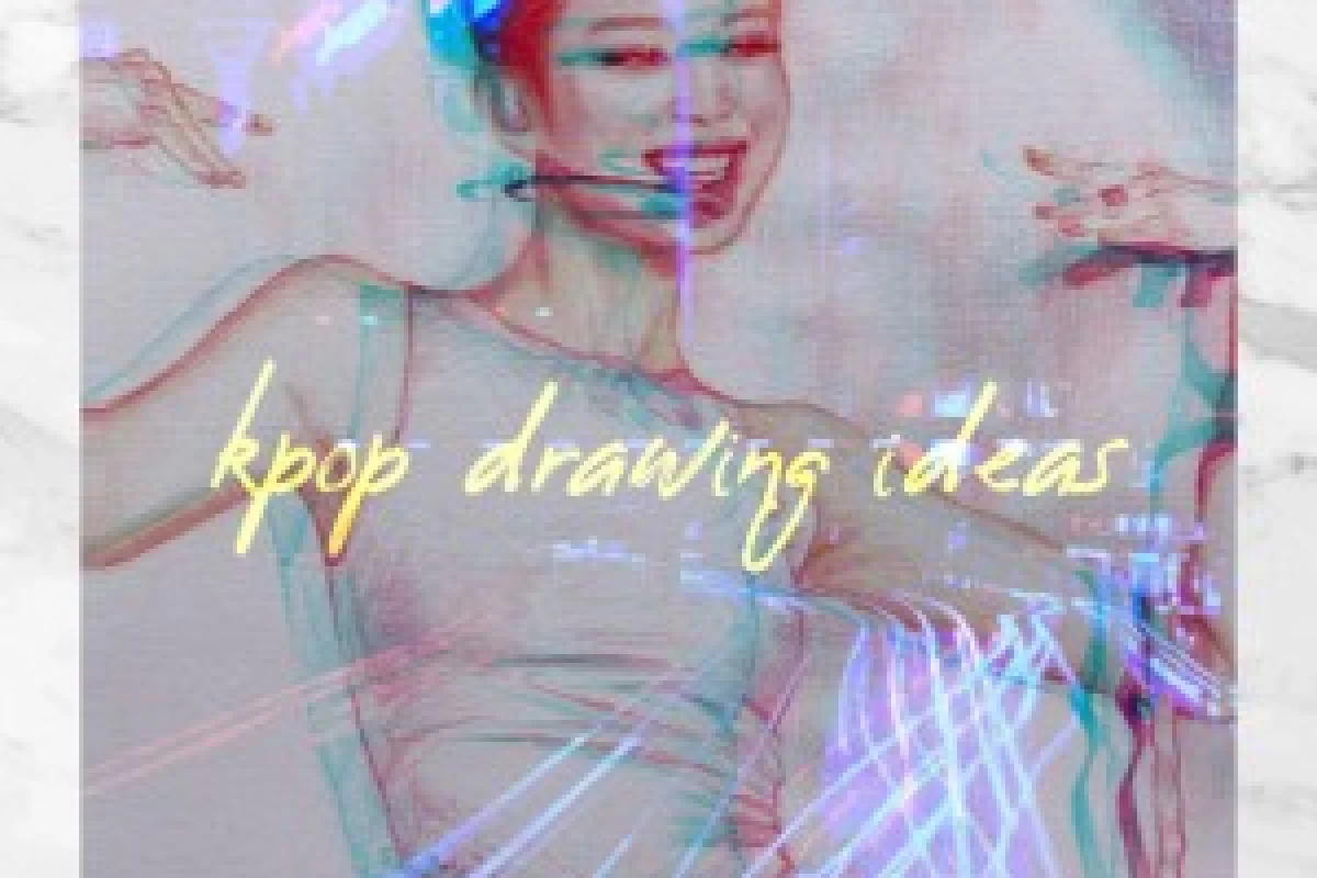 عکس Kpop drawing Ideas ¹¹