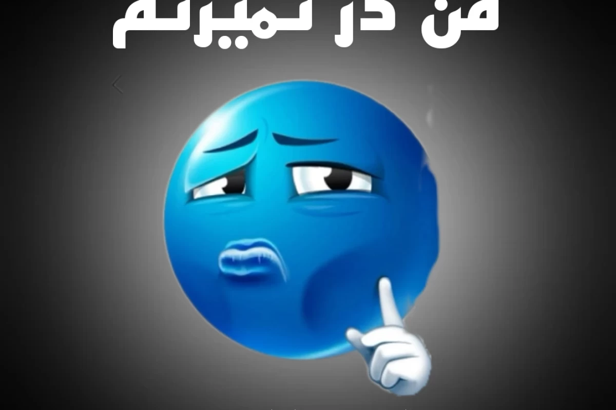 عکس من در نمیزنم،میام با لگد!