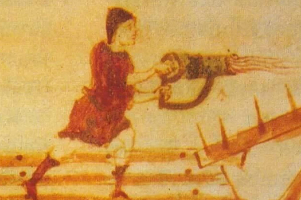 عکس آتش جادویی بیزانس : میان افسانه و فناوری