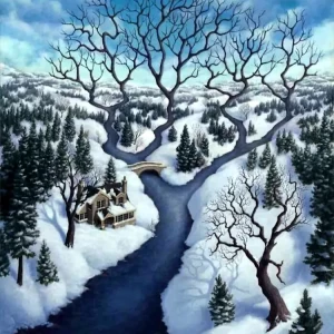 عکس این نقاشی‌های جادویی با ذهنتان بازی می‌کنند