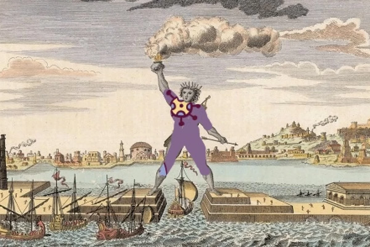 عکس غول رودس