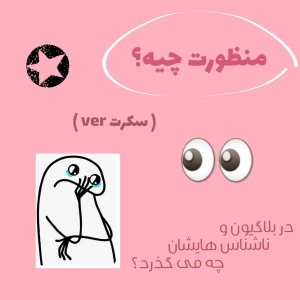 عکس منظورت چیه؟(سکرت ver)