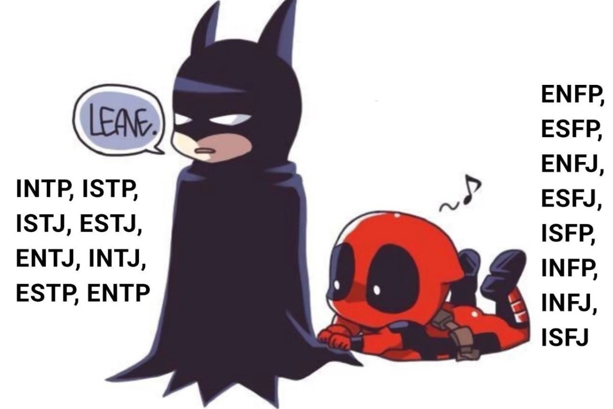 عکس میم MBTI پارت۱