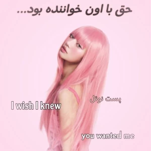 عکس حق با اون خواننده بود...