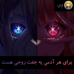 عکس برای هر آدمی یه جفت روحی هست