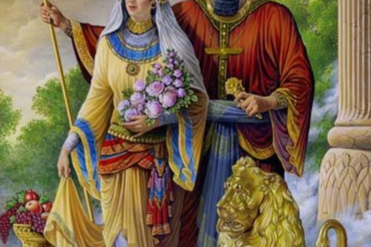 عکس ماندانا و کوروش