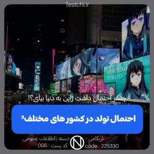 عکس احتمال تولد در کشور های مختلف 2