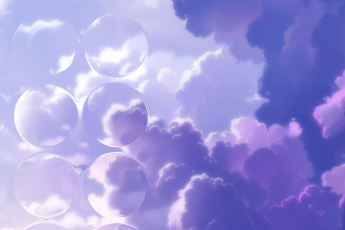 عکس گرفتن ابر در انیمه