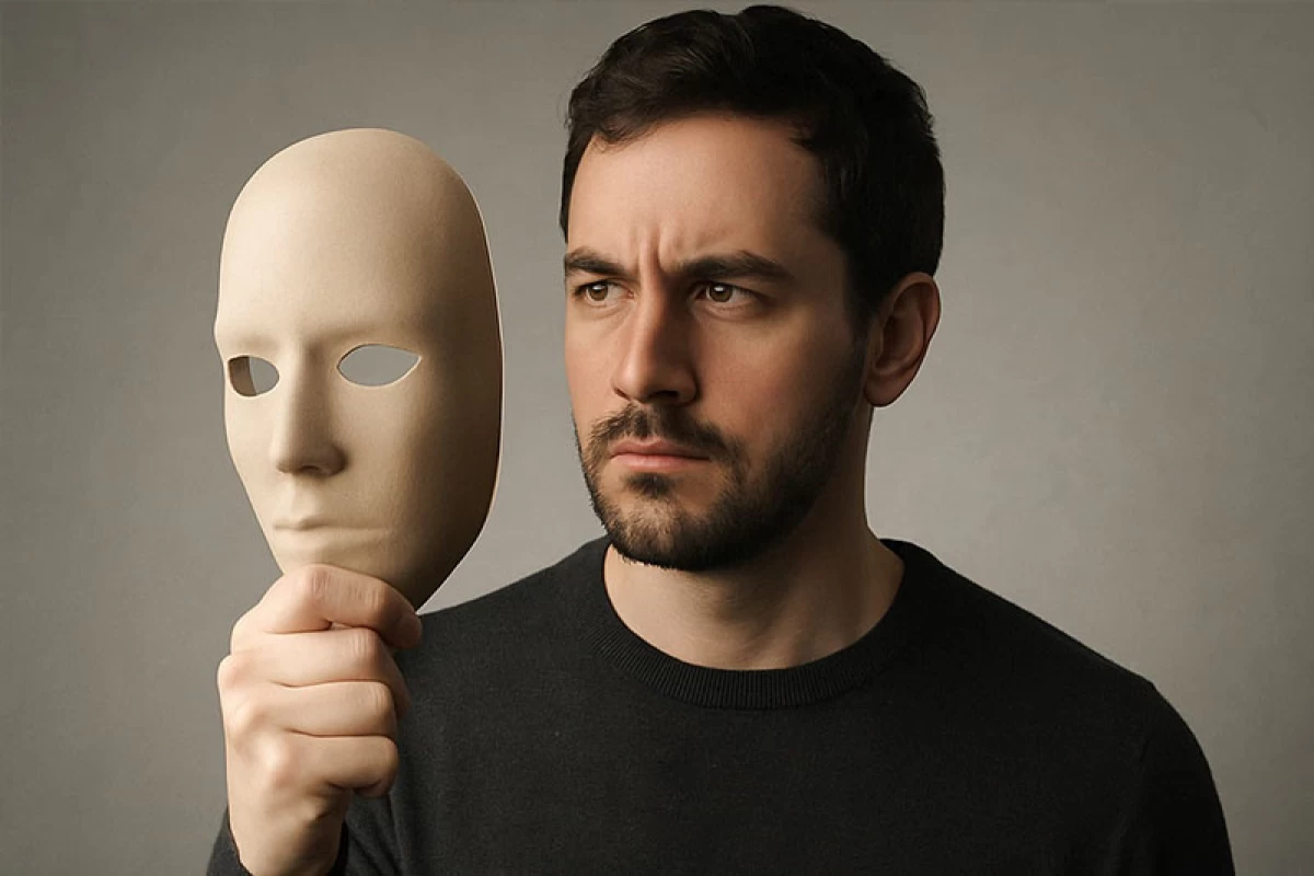 عکس نقاب واقعی تو در جمع چیست ؟