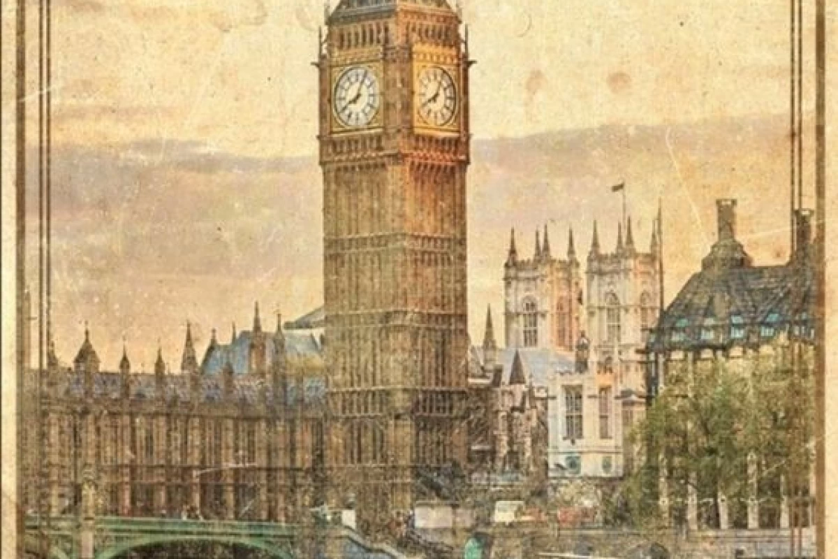 عکس سفر به لندن در سال ۱۹۰۰