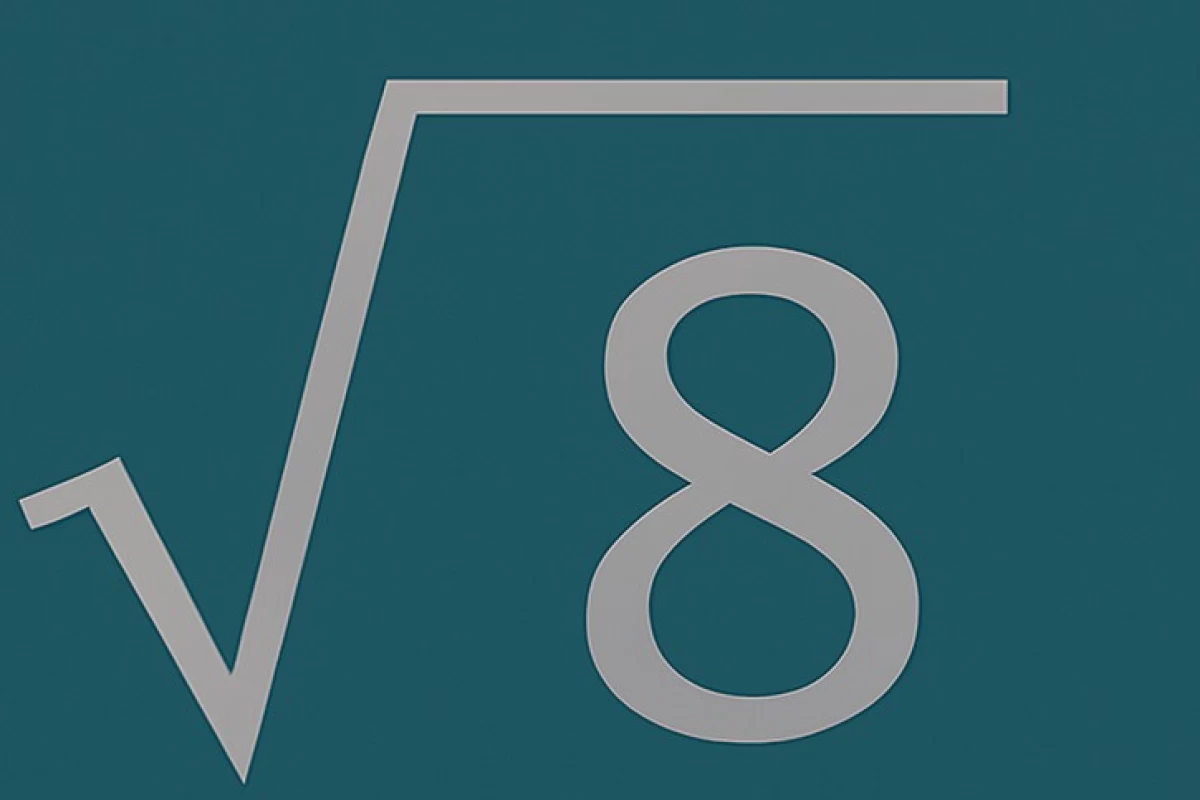 عکس رادیکال ۸، دو ریشه در دل یک عدد