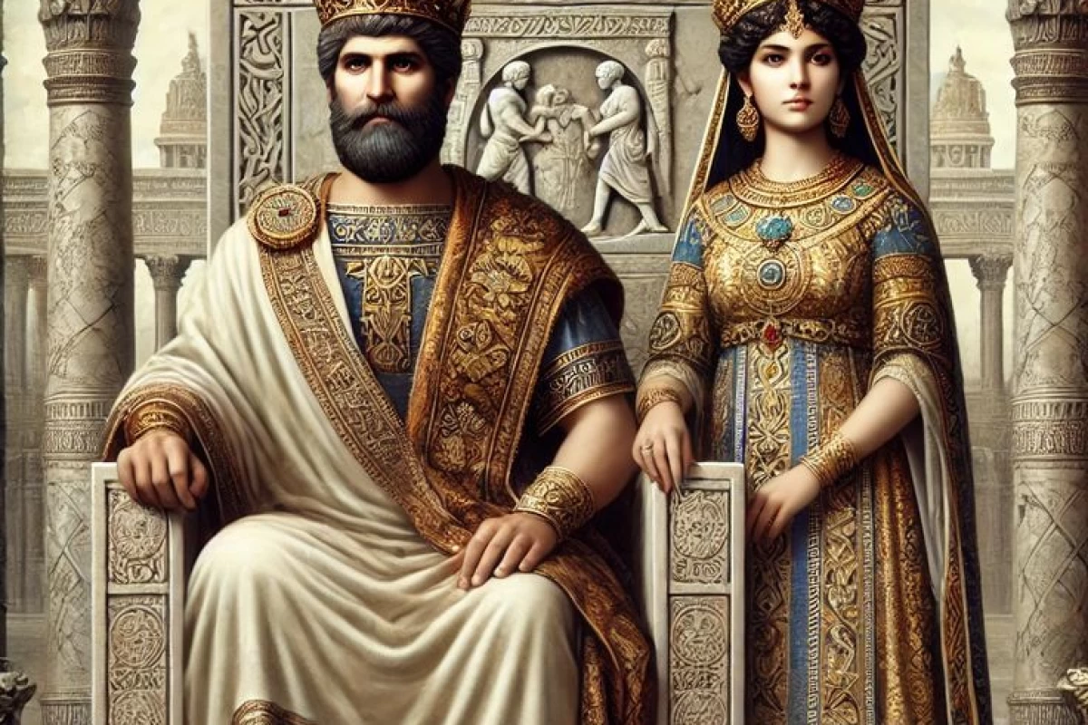 عکس قدرت پنهان دربار نقش آتوسا در تاریخ ایران