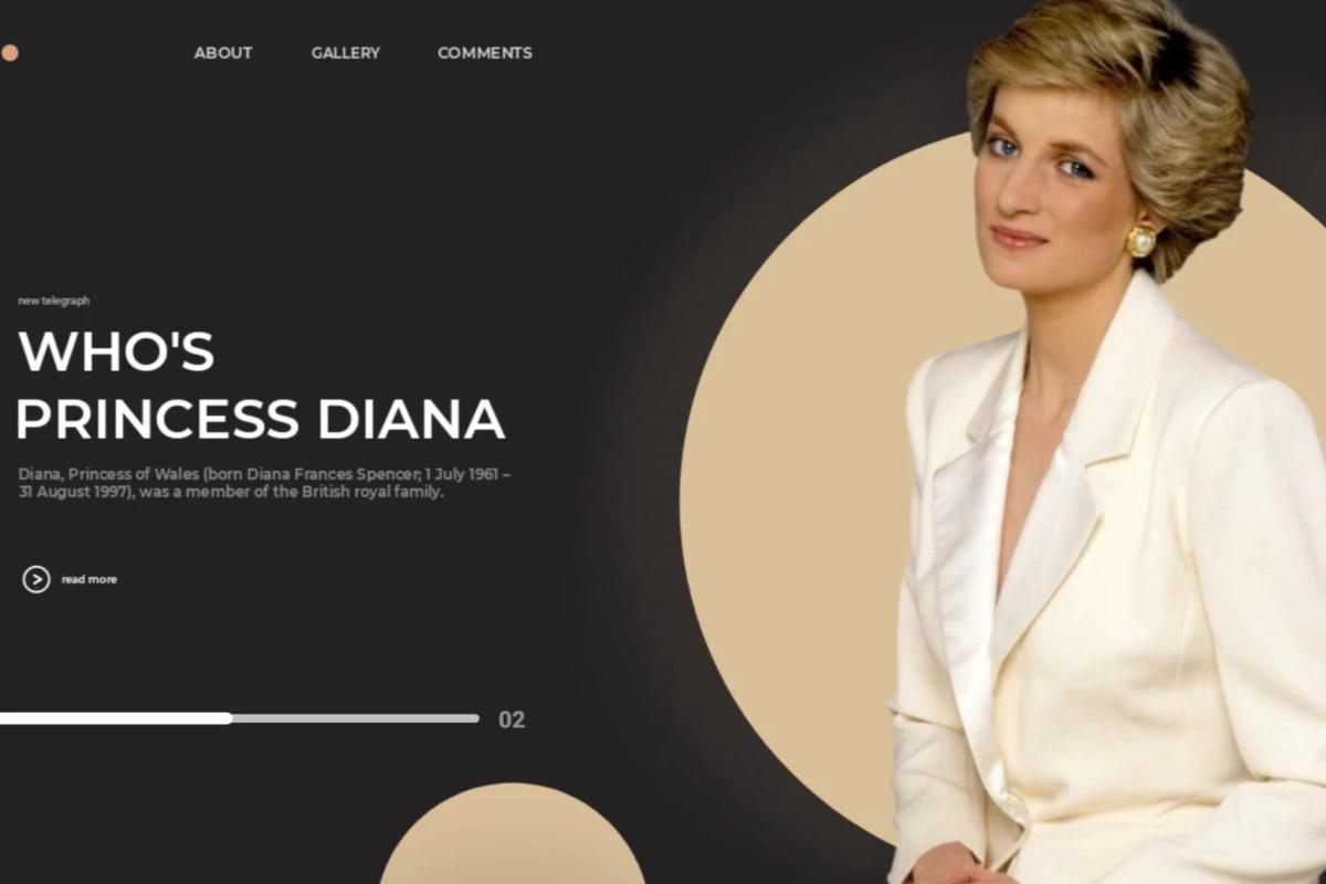 عکس زندگينامه پرنسس دایانا