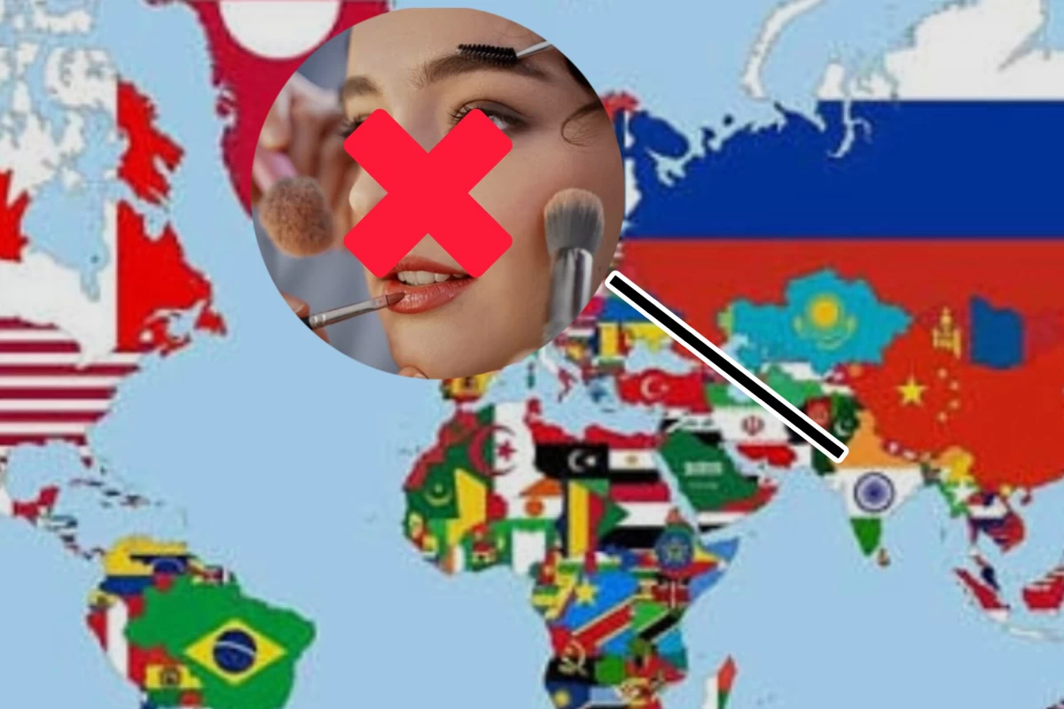 عکس در این کشور ها،آرایش ممنوع است!