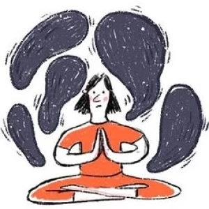 عکس ضرر های احتمالی مدیتیشن